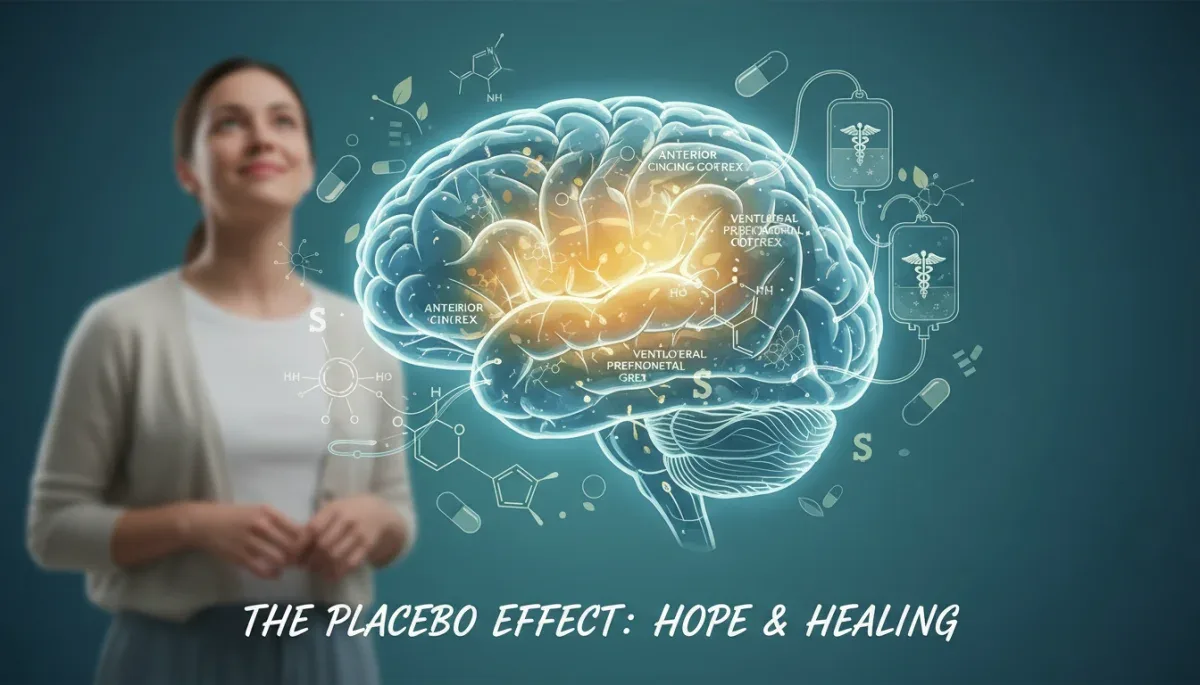 Brain activity during placebo-induced pain relief