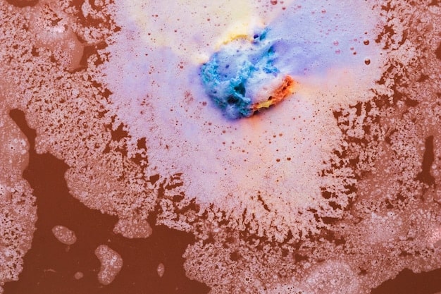 A detailed microscopic view of particulate matter (PM2.5) magnified to show its composition and structure. The image highlights the tiny, harmful particles that can be inhaled and cause respiratory and neurological issues.