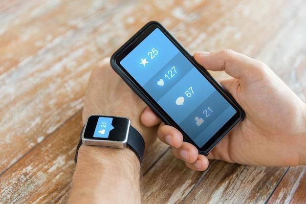 A close-up of a smartwatch screen showing notification settings, highlighting options to customize alerts for various apps.