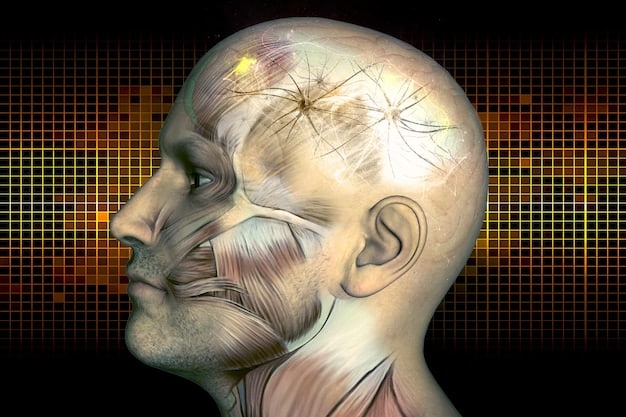 A close-up shot of brain scan showing highlighted areas of activity during gratitude expression, with annotations pointing to the prefrontal cortex and anterior cingulate cortex.